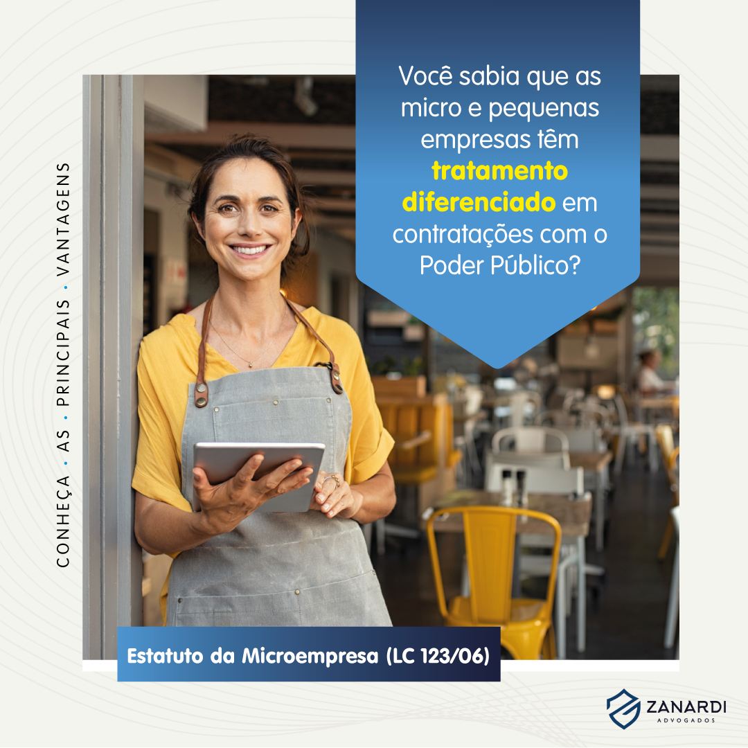 Tratamento diferenciado para os pequenos negócios nas compras